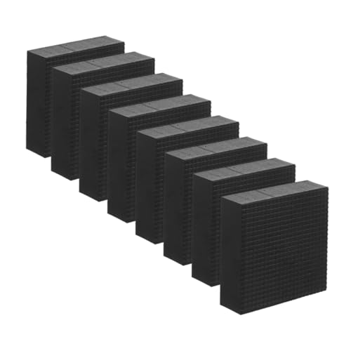 FIXOSHEE 8 Stück rutschfeste Möbelanheber Gummipads zur Erhöhung von Tischen Sofas Betten und Schränken für Holzböden und Haushaltsgeräte Einfache Installation ohne Werkzeug von FIXOSHEE
