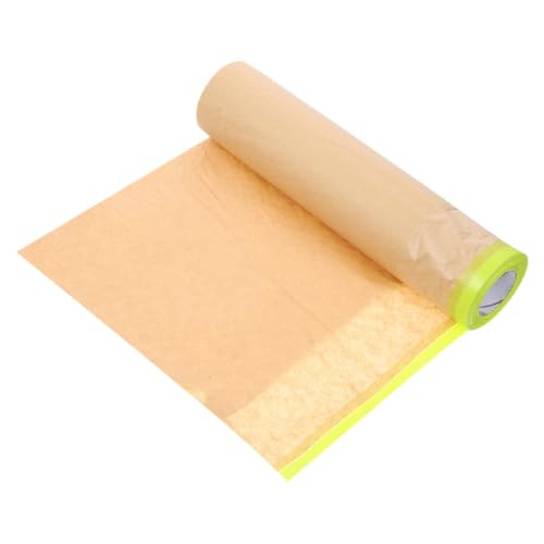 FIXOSHEE Abdeckpapier Rolle Maler Abdeckfolie aus Kraftpapier für Auto Möbel Wand Vielseitig Einsetzbar Zeitsparend von FIXOSHEE