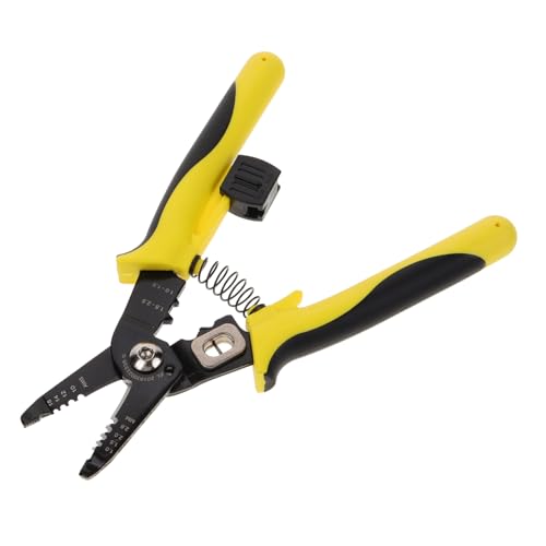 FIXOSHEE Abisolierzange und Kabelschneider aus Hochfestem Stahl Multifunktional für Drahtschneiden Abisolieren und Klemmen Leichtes Design für Elektriker und Heimwerker Robust und FIXOSHEE Abisolierzange und Kabelschneider aus Hochfestem Stahl Multifunktional für Drahtschneiden Abisolieren und Klemmen Leichtes Design für Elektriker und Heimwerker Robust und von FIXOSHEE