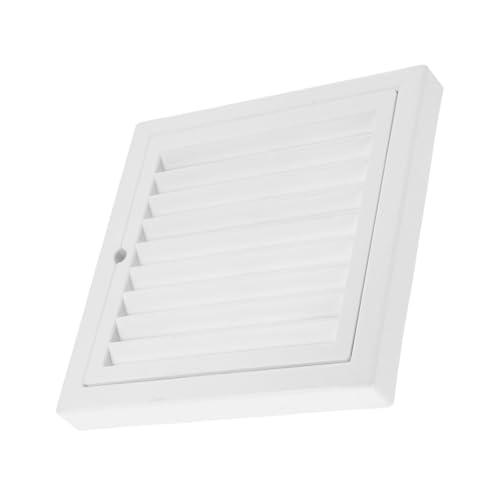 FIXOSHEE Abs Lüftungsgitter Quadratisch für Badezimmerlüfter Staubfilter Langlebig Abnehmbar und Leicht zu Reinigen als Abluft Zuluftdiffusor Geeignet Ersatz für Deckenventilatoren von FIXOSHEE