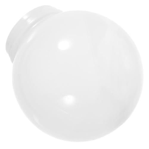 FIXOSHEE Acryl Kugel Lampenschirm Outdoor Lampenschutz mit Schraubgewinde Warmes Licht Ersatzschirm für Außenleuchte Patio Dekoration von FIXOSHEE