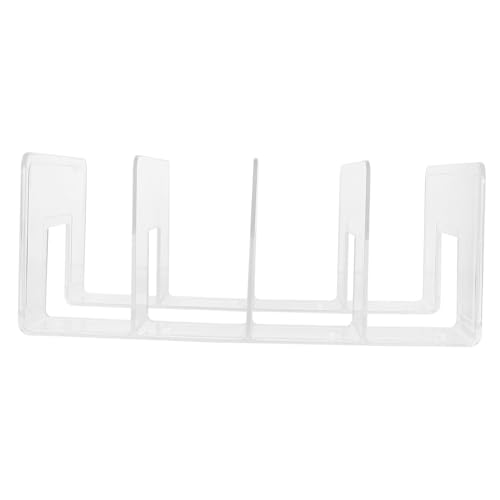 FIXOSHEE Acryl Taschenhalter Für Schreibtisch Transparenter Aktenorganizer Filigrane Buchstütze Für Schwere Bücher Multifunktionaler Bücherregalzubehör Für Büro Und Schlafzimmer FIXOSHEE Acryl Taschenhalter Für Schreibtisch Transparenter Aktenorganizer Filigrane Buchstütze Für Schwere Bücher Multifunktionaler Bücherregalzubehör Für Büro Und Schlafzimmer von FIXOSHEE