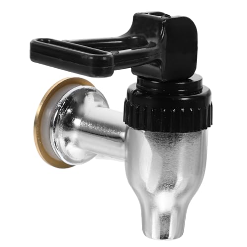 FIXOSHEE Aluminium Wasserhahn Ersatzhahn für Kücheneimer Hitzebeständig Langlebig Geeignet für Heißwasser Milchtee und Sojamilch Robustes Zubehör Universeller Trinkwasser Auslauf von FIXOSHEE