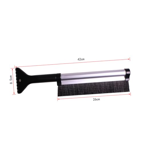 FIXOSHEE Aluminium schneebesen mit Teleskopstiel Verstellbarer Eiskratzer und Schneeschaufel Frostbeständig für Auto Motorrad Lkw Vielseitig für Winter schneebeseitigung FIXOSHEE Aluminium schneebesen mit Teleskopstiel Verstellbarer Eiskratzer und Schneeschaufel Frostbeständig für Auto Motorrad Lkw Vielseitig für Winter schneebeseitigung von FIXOSHEE