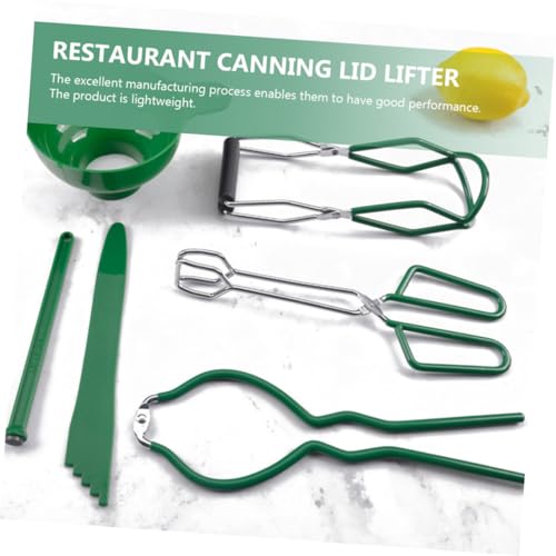 FIXOSHEE Anti rutsch Einmachwerkzeug mit Magnetischem Glasdeckelheber und Messlineal aus Robustem Kunststoff Praktisches Küchenzubehör für Sicheres Anheben und Abmessen Beim Einkochen zu von FIXOSHEE