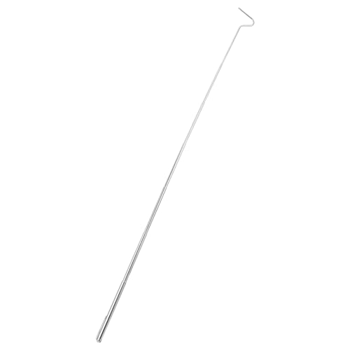 FIXOSHEE Ausziehbarer Schlangenhaken aus Edelstahl Professionelles Teleskop schlangenfangwerkzeug für Kleine Reptilien Schonendes Greifen Wiederverwendbarer Fanghaken für von FIXOSHEE