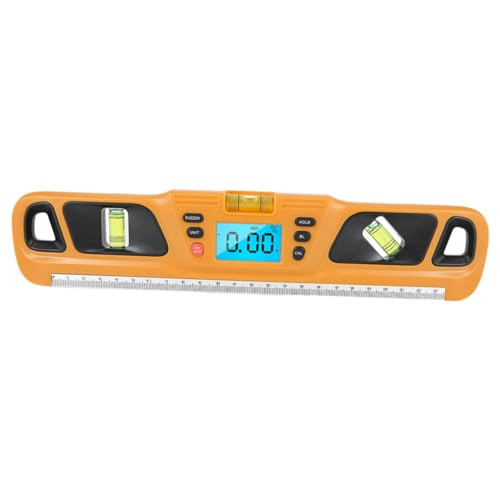 FIXOSHEE Backlight Level Ruler mit Sprachansage Gelbe Wasserwaage für Bildaufhängung Präzises Horizontales Messinstrument aus Langlebigem Einfach zu Bedienen Stoßfest und Robust FIXOSHEE Backlight Level Ruler mit Sprachansage Gelbe Wasserwaage für Bildaufhängung Präzises Horizontales Messinstrument aus Langlebigem Einfach zu Bedienen Stoßfest und Robust von FIXOSHEE