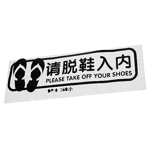 FIXOSHEE Bodenaufkleber Bitte Schuhe Ausziehen Selbstklebender Sticker für Eingangsbereich Tanzraum Yoga Langlebig Einfache Anwendung Klassische Rutschfest FIXOSHEE Bodenaufkleber Bitte Schuhe Ausziehen Selbstklebender Sticker für Eingangsbereich Tanzraum Yoga Langlebig Einfache Anwendung Klassische Rutschfest von FIXOSHEE