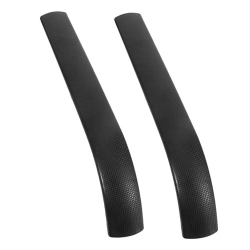 FIXOSHEE Bürostuhl Armlehnen Ersatzpolster Schwarz Robuste Kunststoff Armlehnenauflagen für Verbesserten Komfort Einfache Ergonomische Unterstützung für Arme und Ellbogen bei Computer und FIXOSHEE Bürostuhl Armlehnen Ersatzpolster Schwarz Robuste Kunststoff Armlehnenauflagen für Verbesserten Komfort Einfache Ergonomische Unterstützung für Arme und Ellbogen bei Computer und von FIXOSHEE