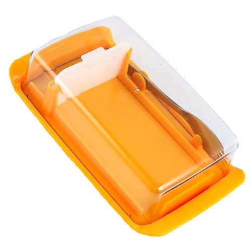 FIXOSHEE Butter Aufbewahrungsbox mit Butter Cutter Gelbe Butterdose für Haushalt zur Lagerung Geruchsdicht und Leicht zu Reinigen FIXOSHEE Butter Aufbewahrungsbox mit Butter Cutter Gelbe Butterdose für Haushalt zur Lagerung Geruchsdicht und Leicht zu Reinigen von FIXOSHEE