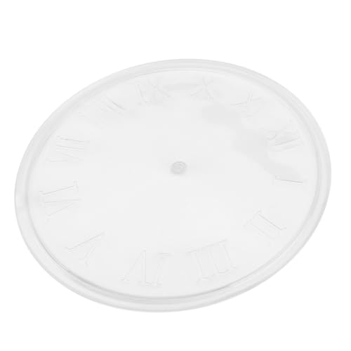 FIXOSHEE DIY Silikonform für Wanduhr mit Kreativem Römischem Ziffern Design Flexible Gießform für Uhr Selber Bauen Vielseitig für Kunsthandwerk und Bastelprojekte Transparentes von FIXOSHEE