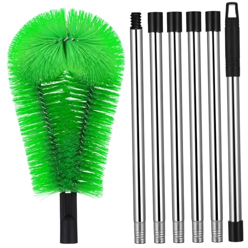 FIXOSHEE Dachrinnenreiniger Teleskopstiel Verstellbar Dachbesen Gutter Cleaner Haushaltsreinigungswerkzeug Robust Für Dachrinnen Decken Hohe Stellen Grün Bürsten Stangen FIXOSHEE Dachrinnenreiniger Teleskopstiel Verstellbar Dachbesen Gutter Cleaner Haushaltsreinigungswerkzeug Robust Für Dachrinnen Decken Hohe Stellen Grün Bürsten Stangen von FIXOSHEE