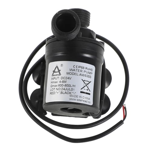 FIXOSHEE Dc Tauch Druckwasserpumpe mit Edelstahlwelle und Saugnapf Kompakte Kreiselpumpe für Teich und Aquarienwasserzirkulation Kompatibel mit Solarbrunnen und Wasserspielen FIXOSHEE Dc Tauch Druckwasserpumpe mit Edelstahlwelle und Saugnapf Kompakte Kreiselpumpe für Teich und Aquarienwasserzirkulation Kompatibel mit Solarbrunnen und Wasserspielen von FIXOSHEE