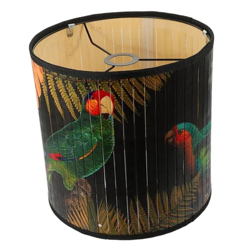 FIXOSHEE Dekorativer Deckenlampenschirm Faltbar Vintage-lampenschirm mit Filigranem Muster für Restaurant Bar Wohnzimmer Geeignet als Hängelampe und Tischleuchte Charmante Raumdekoration von FIXOSHEE