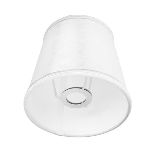 FIXOSHEE Dekorativer Stoff lampenschirm Langlebige Deckenleuchte Lichtabdeckung für Zuhause Eleganter Lampenschirm für Wohnzimmer Schlafzimmer Kinderzimmer von FIXOSHEE