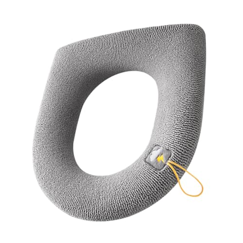 FIXOSHEE Dicker Gestrickter Waschbarer Wc Sitzbezug mit Praktischem Griff Passend Weicher Hautfreundlicher Toilettensitzbezug für Ganzjährigen im Badezimmer FIXOSHEE Dicker Gestrickter Waschbarer Wc Sitzbezug mit Praktischem Griff Passend Weicher Hautfreundlicher Toilettensitzbezug für Ganzjährigen im Badezimmer von FIXOSHEE