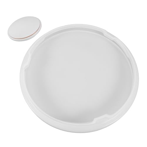 FIXOSHEE Dome Light Cover Eleganter Lampenschirm für Deckenleuchten Runder Lampenschirm mit Öffnung für Wohnzimmer Esszimmer und Einfache Installation Langlebig Gefertigt von FIXOSHEE