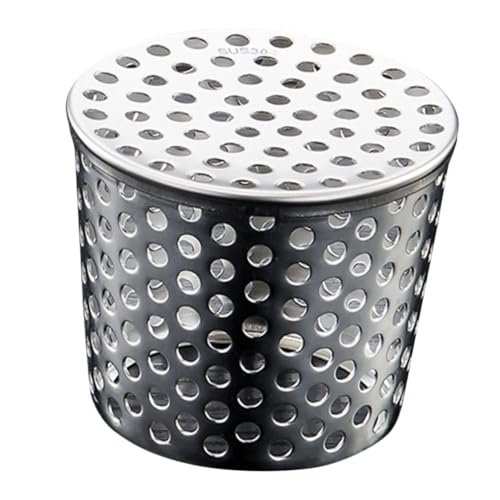 FIXOSHEE Edelstahl Drain Guard Dachrinnen Laubschutz mit Filter Sieb für Fallrohr Rohrdurchmesser Rostfrei Langlebig Installieren Schützt vor von FIXOSHEE