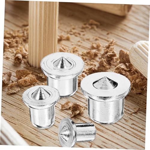 FIXOSHEE Edelstahl Dübelzentrierer Präzises Positionierwerkzeug für Holzverbindungen Möbelmontage DIY Holzdübel Ausrichtung von FIXOSHEE
