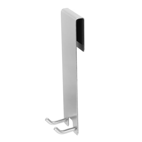 FIXOSHEE Edelstahl Duschhaken ohne Bohren Multifunktionaler Handtuchhalter für Badezimmer Stabiler Metallhaken für Glastüren Selbstklebend Platzsparend und Einfach zu Montieren von FIXOSHEE