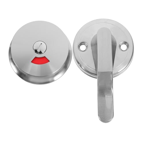 FIXOSHEE Edelstahl Indikator Türschloss mit Belegtanzeige Langlebiger Wc türriegel für Badezimmer Benutzerfreundliches Privacy Schloss Einfache Bedienung für Öffentliche und Private FIXOSHEE Edelstahl Indikator Türschloss mit Belegtanzeige Langlebiger Wc türriegel für Badezimmer Benutzerfreundliches Privacy Schloss Einfache Bedienung für Öffentliche und Private von FIXOSHEE