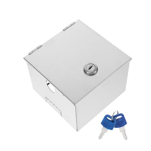 FIXOSHEE Edelstahl Steckdosenschutzbox Abschließbar Kindersicher Passend Robustes Anti diebstahl Schutzgehäuse für Elektrische Steckdosen Zuhause FIXOSHEE Edelstahl Steckdosenschutzbox Abschließbar Kindersicher Passend Robustes Anti diebstahl Schutzgehäuse für Elektrische Steckdosen Zuhause von FIXOSHEE