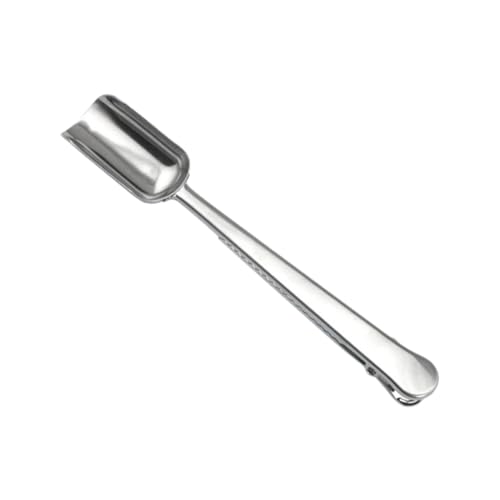 FIXOSHEE Edelstahl Teelöffel Schaufel mit Clip Praktischer Messlöffel für Losen Tee Kompakt Rostfrei für Zuhause Teehäuser Bars und Restaurants FIXOSHEE Edelstahl Teelöffel Schaufel mit Clip Praktischer Messlöffel für Losen Tee Kompakt Rostfrei für Zuhause Teehäuser Bars und Restaurants von FIXOSHEE
