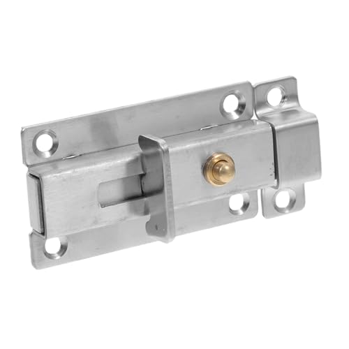 FIXOSHEE Edelstahl Tür Fensterriegel mit Automatischem Rückprall Robustes Türschloss mit Schnellverschluss Korrosionsbeständig für Badezimmer und Schränke Inklusive Montageschrauben FIXOSHEE Edelstahl Tür Fensterriegel mit Automatischem Rückprall Robustes Türschloss mit Schnellverschluss Korrosionsbeständig für Badezimmer und Schränke Inklusive Montageschrauben von FIXOSHEE