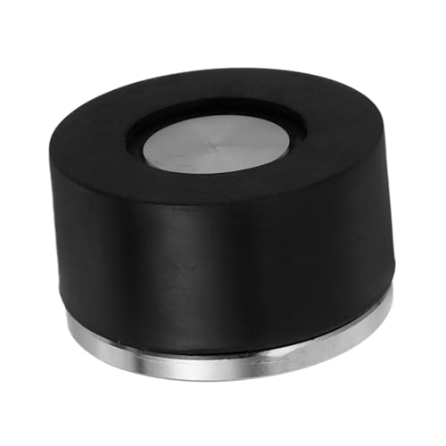 FIXOSHEE Edelstahl Türstopper Bodenmontage mit Schlagfestem Gummipuffer Runder Türpuffer als Türgriff Wandprotektor Anti kollisions Türanschlag für Innen und Außen Installieren von FIXOSHEE