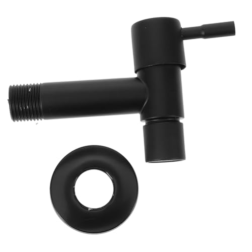 FIXOSHEE Edelstahl Wandmontage Wasserhahn Kaltwasserarmatur Langlebig Robust für Bad Küche Balkon Vielseitig Einsetzbar Praktischer Einhebelmischer mit Glatter Oberfläche und Elegantem von FIXOSHEE