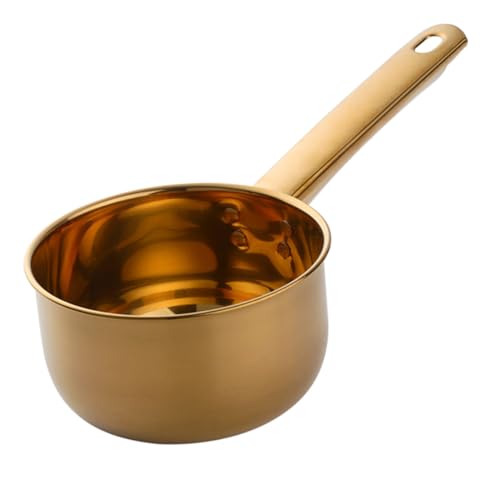 FIXOSHEE Edelstahl Wasserkelle Küche Dicker Schöpflöffel mit Langem Griff Multifunktional Robust für Haushalt Garten und Gastronomie Goldfarben FIXOSHEE Edelstahl Wasserkelle Küche Dicker Schöpflöffel mit Langem Griff Multifunktional Robust für Haushalt Garten und Gastronomie Goldfarben von FIXOSHEE