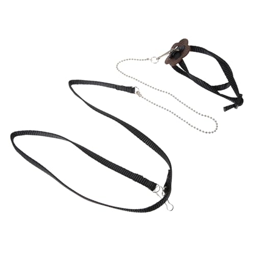 FIXOSHEE Einstellbare Reptil Leine S Schwarz Hautfreundliches Material für Schildkröten Eidechsen und Kleintiere Trainings und Spaziergeschirr mit Praktischem Ring zum Ziehen FIXOSHEE Einstellbare Reptil Leine S Schwarz Hautfreundliches Material für Schildkröten Eidechsen und Kleintiere Trainings und Spaziergeschirr mit Praktischem Ring zum Ziehen von FIXOSHEE