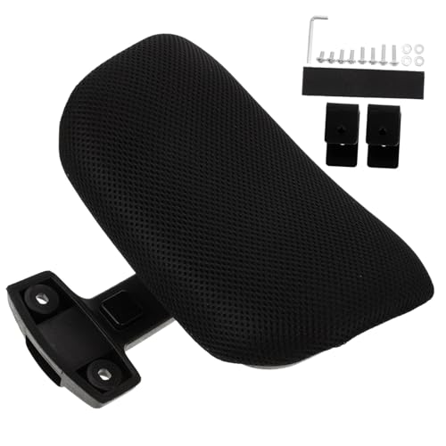 FIXOSHEE Ergonomische Bürostuhl Kopfstütze Höhenverstellbar Innendurchmesser Nackenstütze für Computer und Arbeitsstuhl Einfache Montage ohne Bohren Schwarz FIXOSHEE Ergonomische Bürostuhl Kopfstütze Höhenverstellbar Innendurchmesser Nackenstütze für Computer und Arbeitsstuhl Einfache Montage ohne Bohren Schwarz von FIXOSHEE