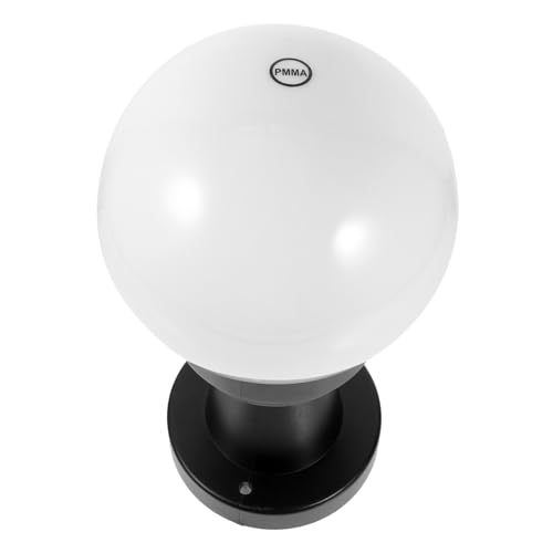 FIXOSHEE Ersatz Lampenschirm für Außenlampe Dekorativer Kugel Lampenschirm für Gartenpfeiler und Zäune Installieren Geeignet für Verschiedene Außenbereiche Hochwertiges Design von FIXOSHEE