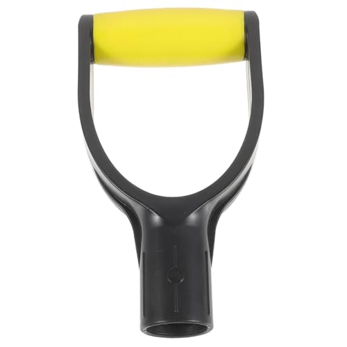 FIXOSHEE Ersatz Schaufelgriff Kunststoff D griff Robuster Gartenschaufelgriff mit Komfortablem Griff Hohe Härte Vielseitig für Gartenarbeit Graben und Landwirtschaft Innendurchmesser von FIXOSHEE