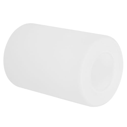 FIXOSHEE Ersatzglas Lampenschirm Zylinder Transparenter Zylindrischer Lampenschirm für Pendelleuchten und Tischlampen Gleichmäßige Lichtverteilung Design Höhe von FIXOSHEE