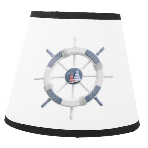 FIXOSHEE Ersatzschirm für Tischlampe aus Langlebigem Stoff Rustikaler Lampenschirm Vielseitig für Wandlicht Pendelleuchte Dekorativer Lampenbezug für Wohnraum und Restaurant von FIXOSHEE