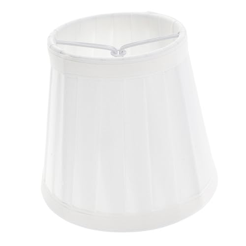 FIXOSHEE Europäischer Stoff Lampenschirm für Deckenleuchte Einfach zu Installierender Stabler Lampenschirm Vielseitig für Schlafzimmer Wohnzimmer Hotel Geeignet Weißer aus Hochwertigem FIXOSHEE Europäischer Stoff Lampenschirm für Deckenleuchte Einfach zu Installierender Stabler Lampenschirm Vielseitig für Schlafzimmer Wohnzimmer Hotel Geeignet Weißer aus Hochwertigem von FIXOSHEE