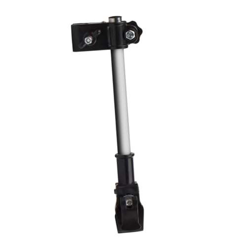 FIXOSHEE Fahrrad Regenschirmhalter aus Edelstahl und Abs Höhenverstellbar Winkelverstellbar Stabiler Halter für Kinderwagen Gehhilfe Buggy und Fahrradlenker Wetterfester Sonnenschirmhalter von FIXOSHEE
