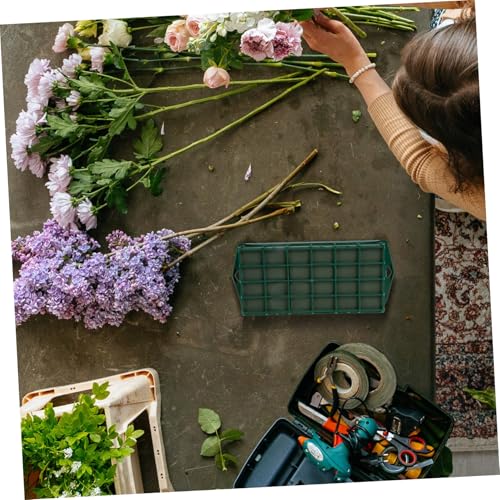 FIXOSHEE Floristischer Blumenschaum Käfig aus Langlebigem und Harz Wasserabsorbierend Einfach zu Verwenden für DIY Blumenarrangements und Professionelle Floristen Geeignet für Tisch von FIXOSHEE