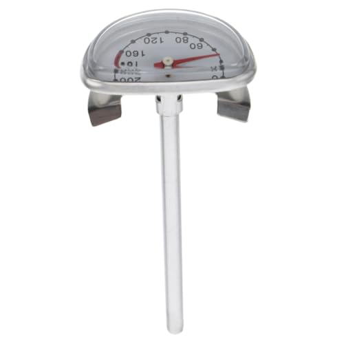 FIXOSHEE Frittier Thermometer aus mit Ständer Präziser Öl Temperaturmesser für Fritteuse Hitzebeständig Vielseitig für Tiefkühlgerichte Backofen und Haushalt Geeignet von FIXOSHEE