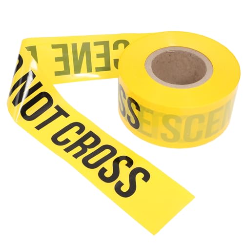 FIXOSHEE Gelbes Warnband Crime Scene Do Not Cross PE nicht Klebend Sichtbares Sicherheitspolizeiband Warnband für Absperrungen Zutritt Unbefugte Verboten Party Baustellentape FIXOSHEE Gelbes Warnband Crime Scene Do Not Cross PE nicht Klebend Sichtbares Sicherheitspolizeiband Warnband für Absperrungen Zutritt Unbefugte Verboten Party Baustellentape von FIXOSHEE