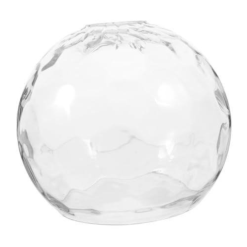 FIXOSHEE Glas Lampenschirm Ersatzglas Deckenlampe Hängelampe Rund Transparent Oberöffnung Unteröffnung Einfache Montage Elegantes Design für Wohn Esszimmer FIXOSHEE Glas Lampenschirm Ersatzglas Deckenlampe Hängelampe Rund Transparent Oberöffnung Unteröffnung Einfache Montage Elegantes Design für Wohn Esszimmer von FIXOSHEE