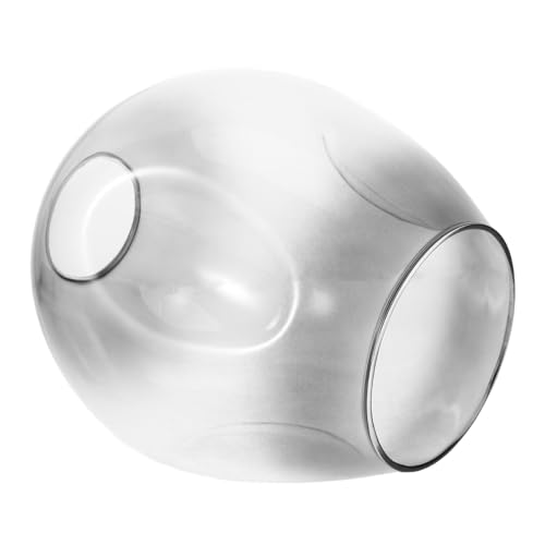 FIXOSHEE Glas Lampenschirm für Deckenleuchte Globe form Ersatz Lampenschirm aus Molekular glas Farbverlauf Einfach zu Montieren Für Wohnzimmer Schlafzimmer Flur und Geeignet von FIXOSHEE