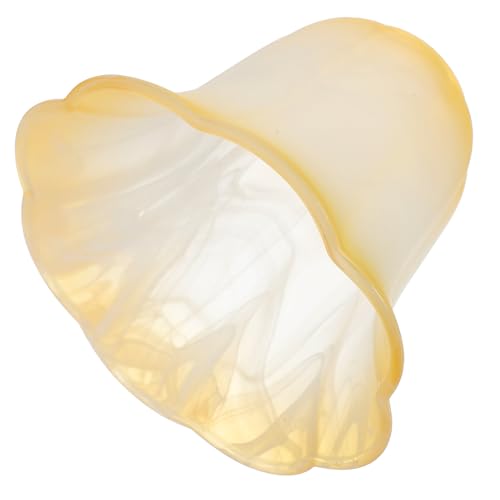 FIXOSHEE Glas-lampenschirm Glockenform Vintage Stil Dekorativer Lampenschirm für Pendelleuchte Wandlampe und Tischlampe Einzigartig Feines Design Passend für Moderne und Retro Wohnkultur von FIXOSHEE