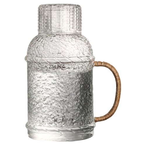 FIXOSHEE Glaskrug Große Kapazität Hitzebeständig Klarer Wasserkrug für Tee Saft Party Robustes Glas Haushaltskühler Getränkekanne Geeignet für Familie und Gäste FIXOSHEE Glaskrug Große Kapazität Hitzebeständig Klarer Wasserkrug für Tee Saft Party Robustes Glas Haushaltskühler Getränkekanne Geeignet für Familie und Gäste von FIXOSHEE