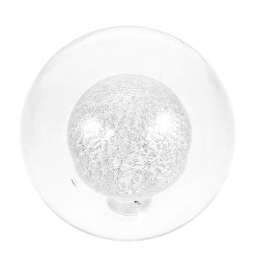 FIXOSHEE Glaskugel Lampenschirm Ersatz Milchig Transparent Frosted Lampenabdeckung Kugel für Fassung Deckenleuchte Wandleuchte Pendelleuchte von FIXOSHEE