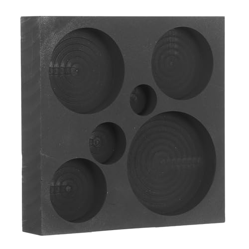 FIXOSHEE Graphit Kerzenform mit Ölkanälen Hitzebeständiges Gussform Werkzeug für Präzises Schmelzen und Raffinieren von Gold Silber Kupfer Aluminium und Messing für Schmuckherstellung FIXOSHEE Graphit Kerzenform mit Ölkanälen Hitzebeständiges Gussform Werkzeug für Präzises Schmelzen und Raffinieren von Gold Silber Kupfer Aluminium und Messing für Schmuckherstellung von FIXOSHEE