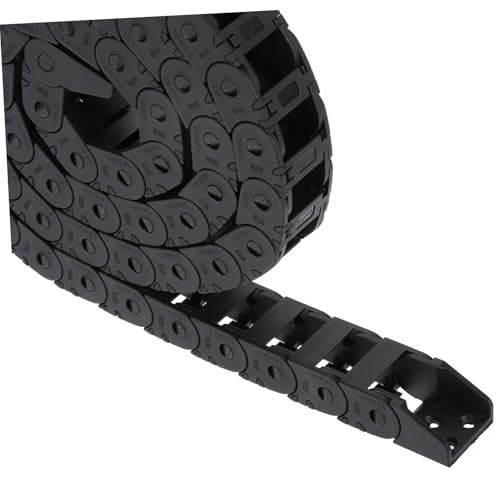 FIXOSHEE Halbgeschlossene Nylon Kabelträger Schleppkette für Drucker Cnc Maschinen Abnehmbar Reißfest Abriebfest mit Offenem Seitenfach Langlebig und Flexibel für Kabelschutz FIXOSHEE Halbgeschlossene Nylon Kabelträger Schleppkette für Drucker Cnc Maschinen Abnehmbar Reißfest Abriebfest mit Offenem Seitenfach Langlebig und Flexibel für Kabelschutz von FIXOSHEE