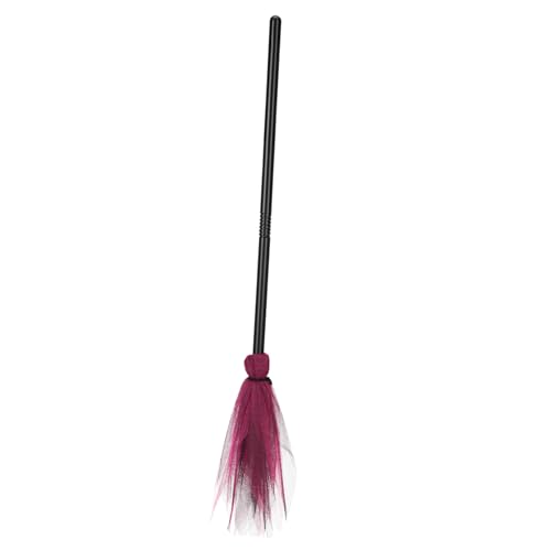 FIXOSHEE Halloween Hexenbesen Besenstiel Robust Langlebig für Erwachsene und Cosplay Party Deko Rosa Hexen Kostüm Zubehör FIXOSHEE Halloween Hexenbesen Besenstiel Robust Langlebig für Erwachsene und Cosplay Party Deko Rosa Hexen Kostüm Zubehör von FIXOSHEE
